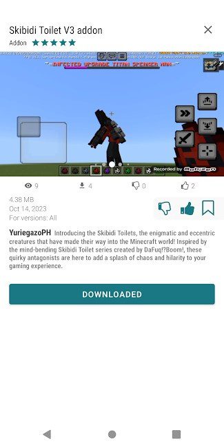 Addons & Mods For Minecraft V1.1.1 For Android LMA