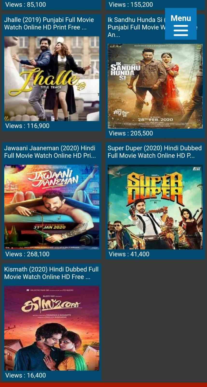 Watch Online Movies APK LMA